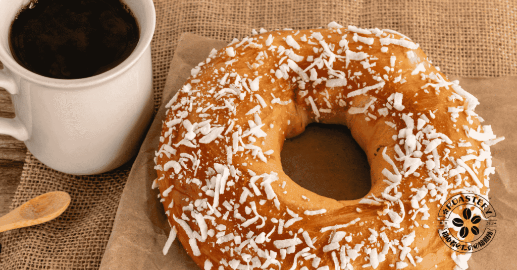 王道のお菓子とコーヒーなら、しっかりとシングルオリジンコーヒーの苦みを味わいながら楽しめます。